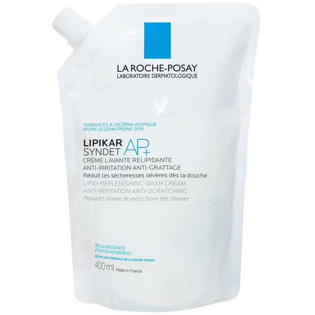 La Roche-Posay Lipikar Syndet AP+ Waschcreme Nachfüllbeutel 400 ml