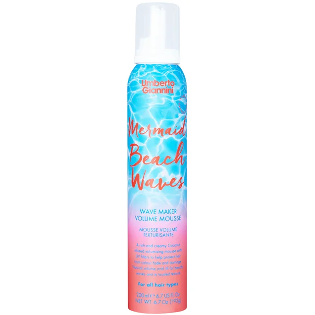 Umberto Giannini Mermaid Beach Waves Mousse 200 ml