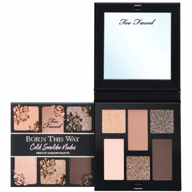 Too Faced Born This Way Cold Smolder Nudes Mini-Lidschattenpalette