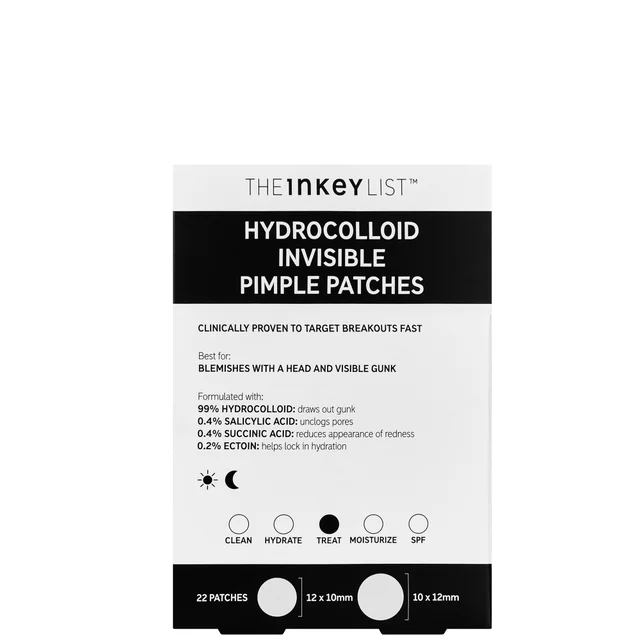 The INKEY List Hydrocolloid Unsichtbarer Pickel-Patches