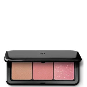 KIKO Milano Multi Finish Trio Rouge- und Konturen-Palette 7 g (Verschiedene Farbtöne) - Shade 02 Mauve
