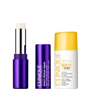 Clinique Smart Clinical Repair AM/PM Retinoid Balm and SPF 50 Mineral Fluid Duo - undefined undefined