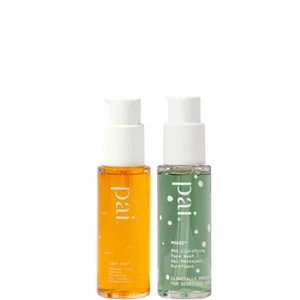 Pai Skincare Double Cleanse Duo - Light Work Rosehip Cleansing Oil 28ml and Phaze Rebalancing PHA Cleanser 28ml - undefined undefined