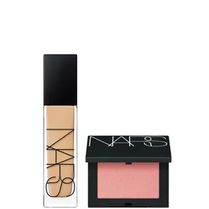 NARS Natural Longwear Foundation 30ml and NARS Blush Orgasm 4.8g Bundle (Various Shades) - Shade Punjab