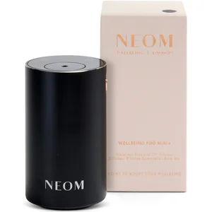 Neom Wellbeing London Pod Mini+ Waterless Essential Oil Diffuser Black - undefined undefined