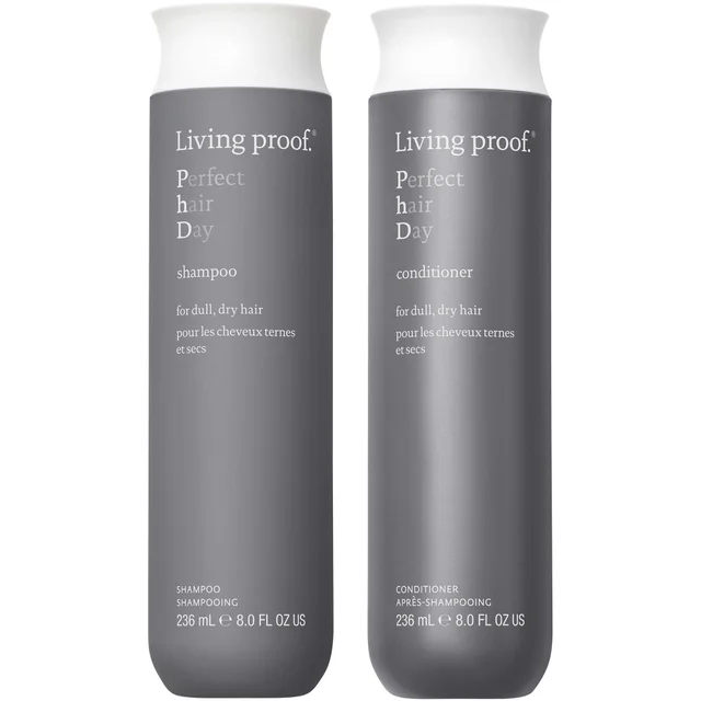 Living Proof Perfect Hair Day Shampoo and Conditioner Bundle for Hydration, Softness and Shine