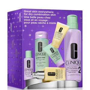 Clinique Great Skin Everywhere Set: For Dry Combination Skin - undefined undefined