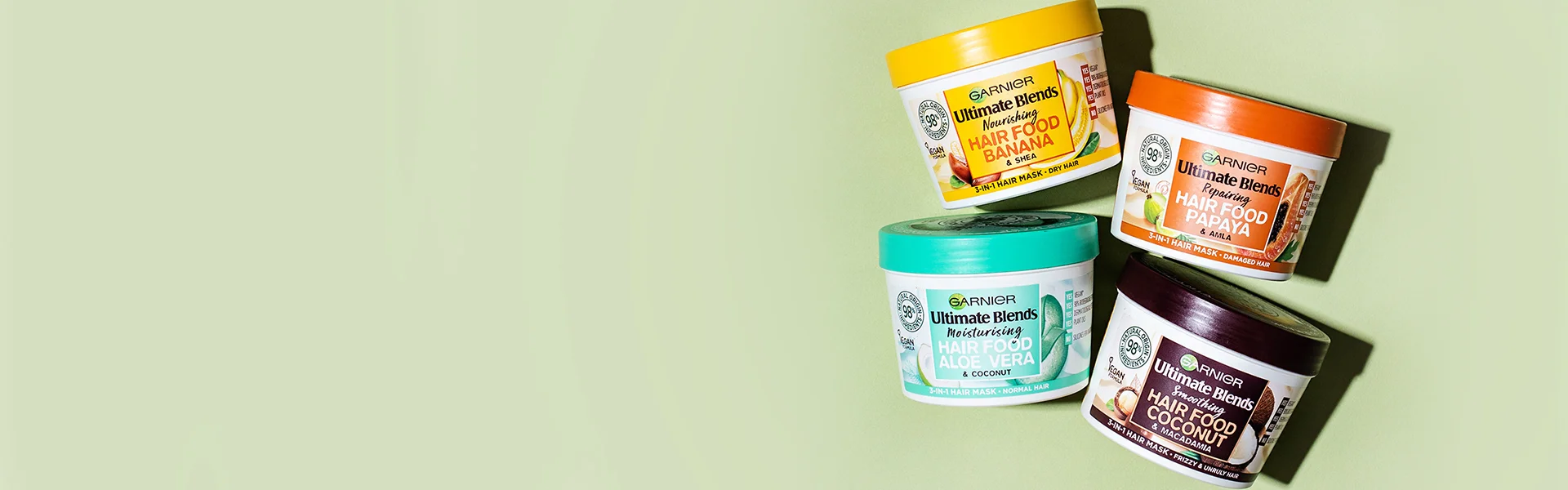 Hair Food Garnier Haarmasken